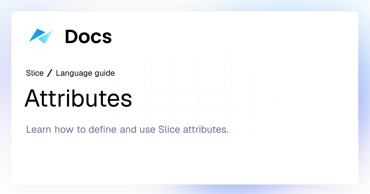 Attributes Icerpc Docs